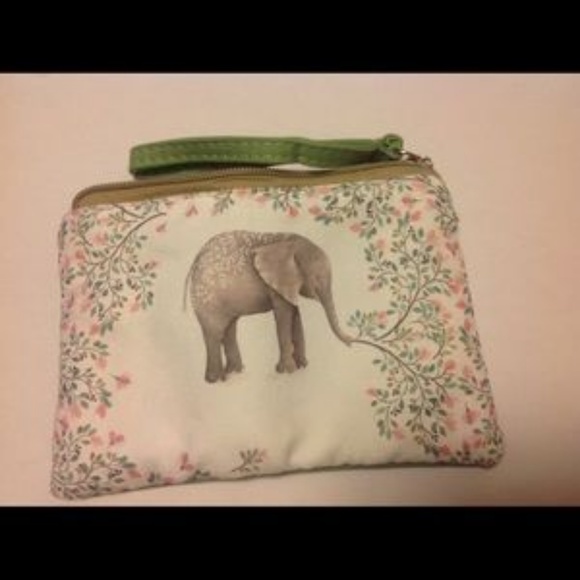 Handbags - New Wristlet Purse with Elephant Design